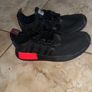 adidas NMD R1 black and red